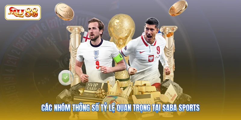 Các nhóm thông số tỷ lệ quan trọng tại Saba Sports