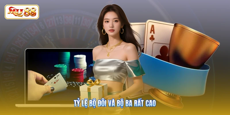 Tỷ lệ bộ đôi và bộ ba rất cao